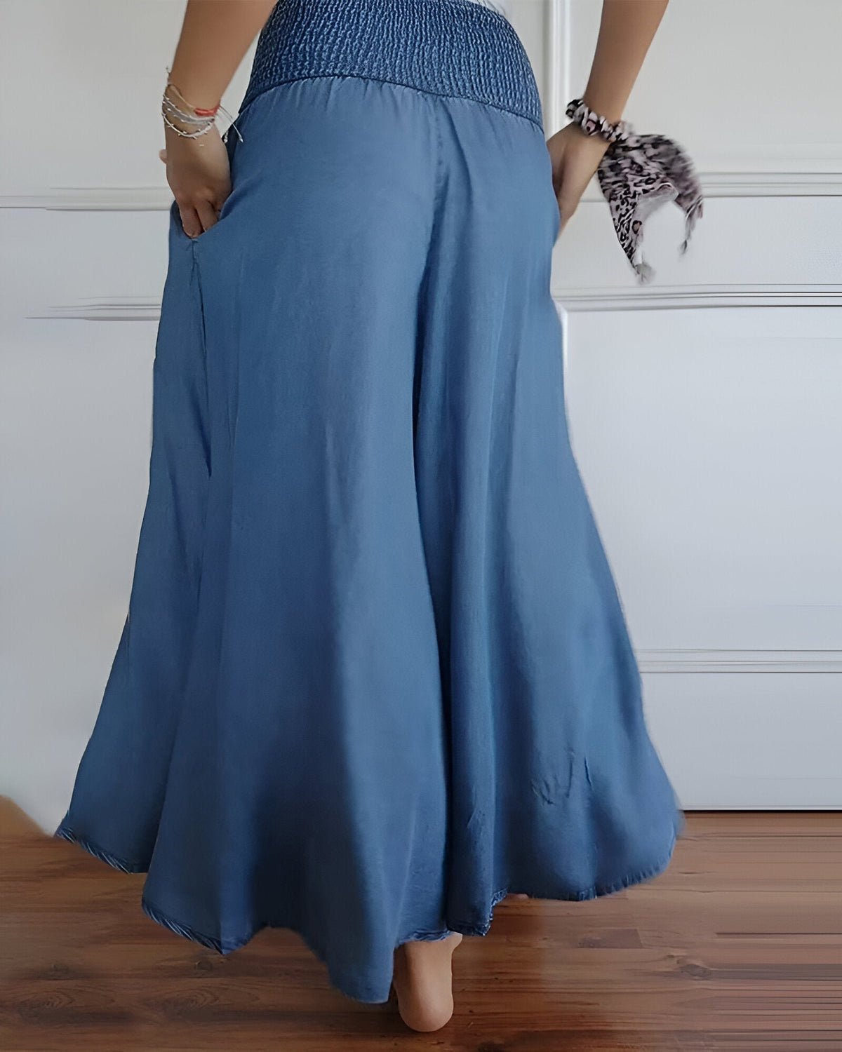 Rosa | Women's High-Waist Palazzo Pants