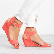 Amelia | Women's Wedge Ankle Strap Sandals