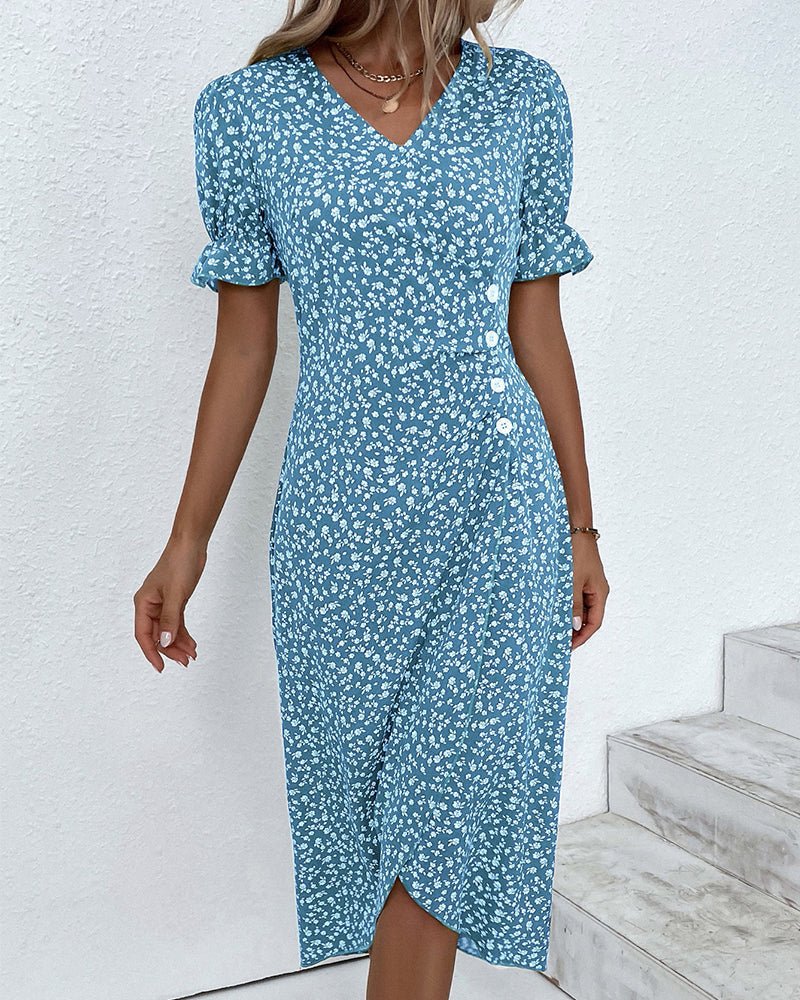 Flora | Women's Floral Summer Midi Dress