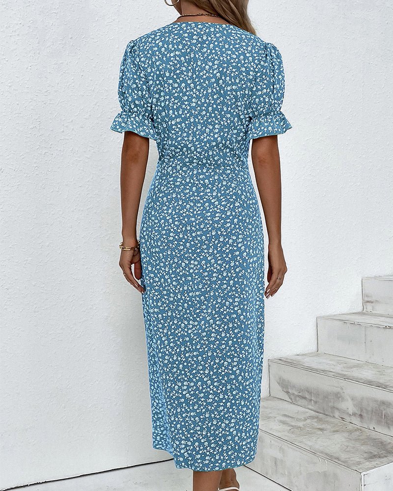 Flora | Women's Floral Summer Midi Dress