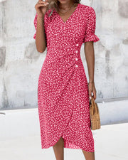 Flora | Women's Floral Summer Midi Dress