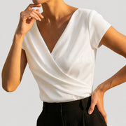 Cindy | Women's Wrap Blouse