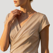 Cindy | Women's Wrap Blouse