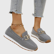 Aveline | Women's Chain Buckle Loafers