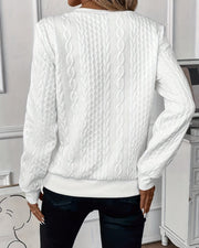 Freida | Women's Cable Knit Half Zip Jumper
