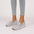 Aveline | Women's Chain Buckle Loafers