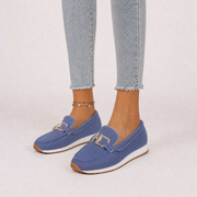 Aveline | Women's Chain Buckle Loafers
