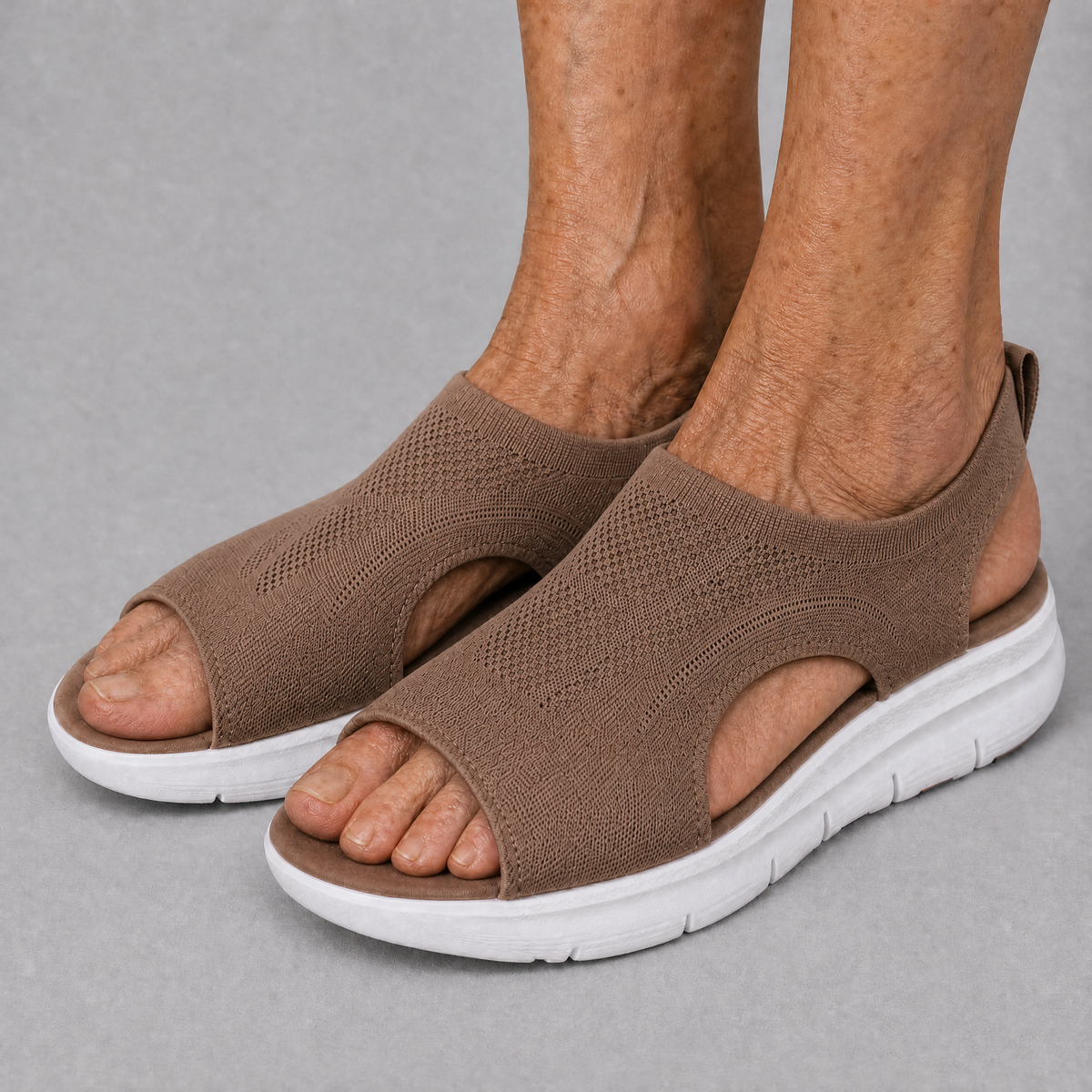 Eleanor | Sandales en maille à enfiler pour femme