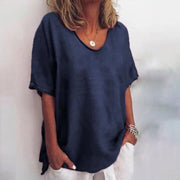 Ottavia | Women's Oversized V-Neck T-Shirt
