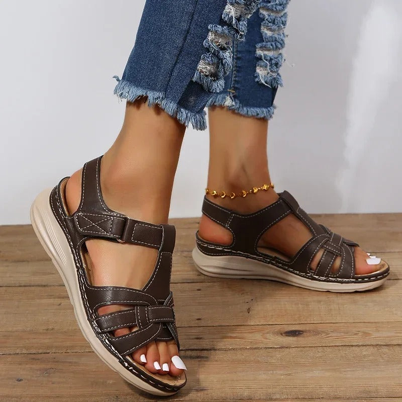 Emilia | Women's Comfort Wedge Sandals