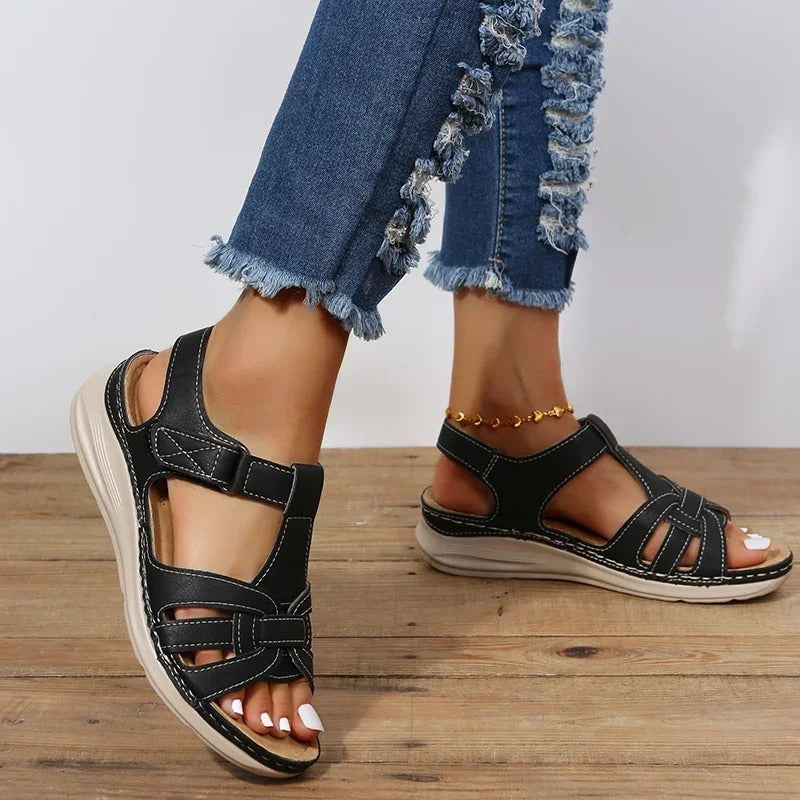 Emilia | Women's Comfort Wedge Sandals