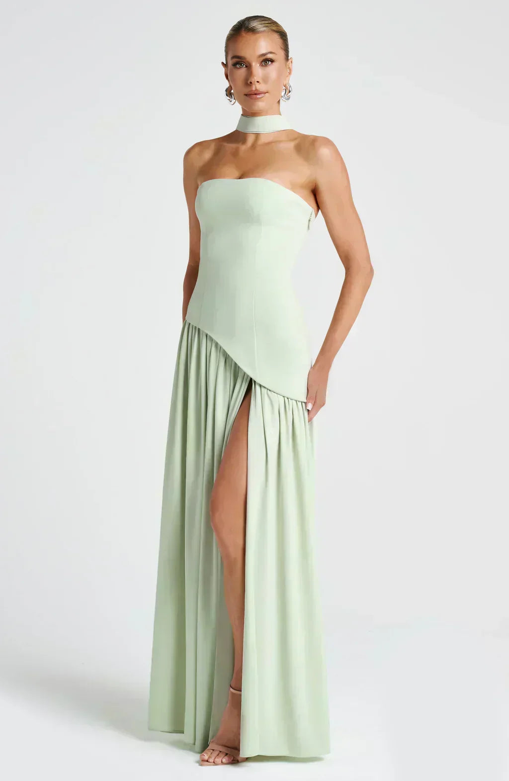 Vivienne | Women's Strapless Formal Maxi Dress