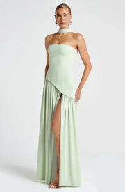 Vivienne | Women's Strapless Formal Maxi Dress