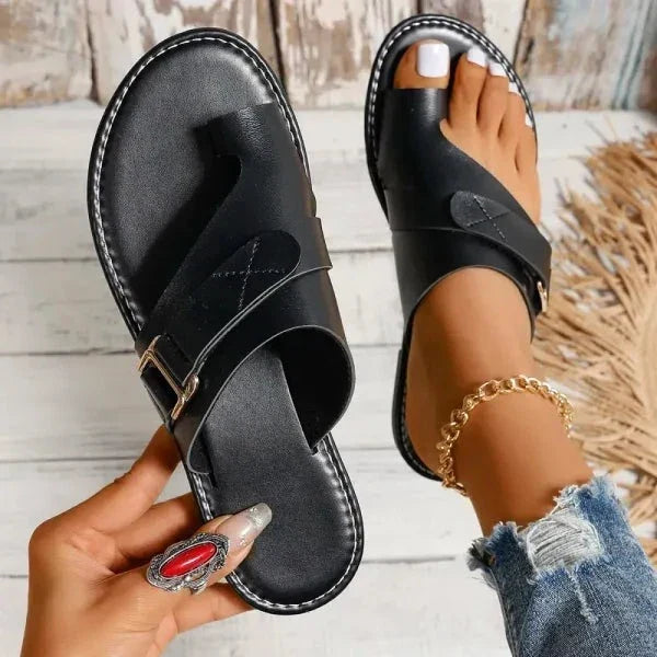 Gracie | Women's Flat Slide Sandals