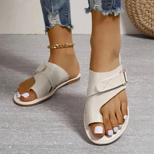 Gracie | Women's Flat Slide Sandals