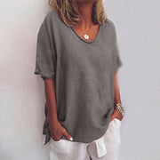 Ottavia | Women's Oversized V-Neck T-Shirt