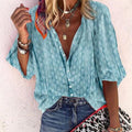 Marguerite | Women's Sheer Printed Blouse