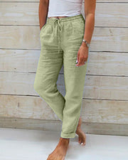Isadora | Women's Linen Pants