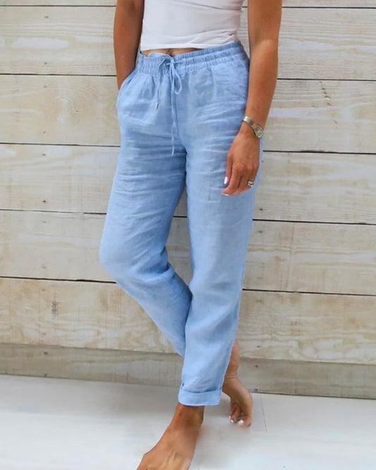 Isadora | Women's Linen Pants