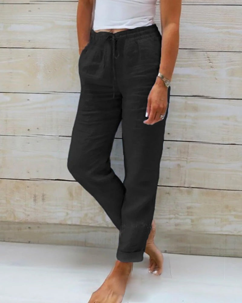 Isadora | Women's Linen Pants
