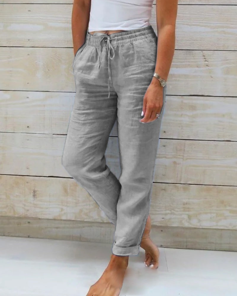 Isadora | Women's Linen Pants