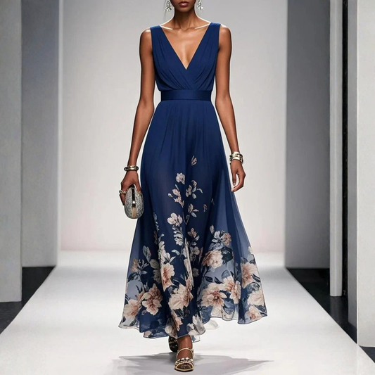 Nita | Women's Floral Maxi Dress