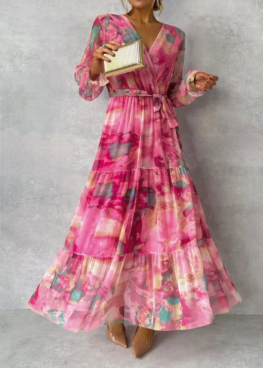 Rosa | Women's Wrap Maxi Dress