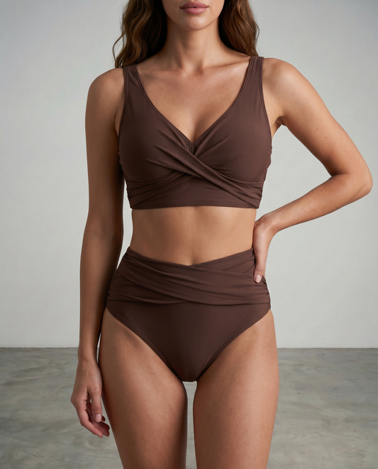 Marguerite | Women's High Waist Bikini Set