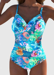 Fantine | Women's Floral One Piece Swimsuit