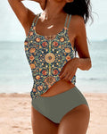 Solveig | Women's Floral Tankini