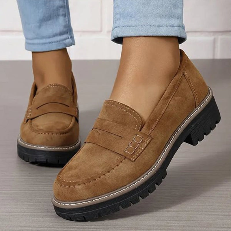Lena | Women's Suede Loafers