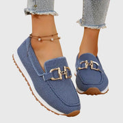 Aveline | Women's Chain Buckle Loafers
