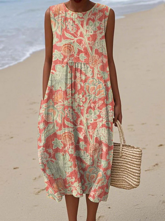 Cora | Women's Floral Summer Maxi Dress