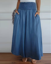 Rosa | Women's High-Waist Palazzo Pants