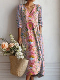 Iris | Women's Floral Summer Maxi Dress