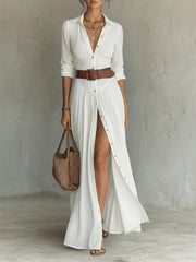 Regine | Women's Shirt Summer Maxi Dress