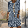 Odile | Women's Ditsy Summer Midi Dress