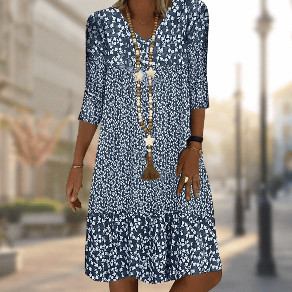 Odile | Women's Ditsy Summer Midi Dress