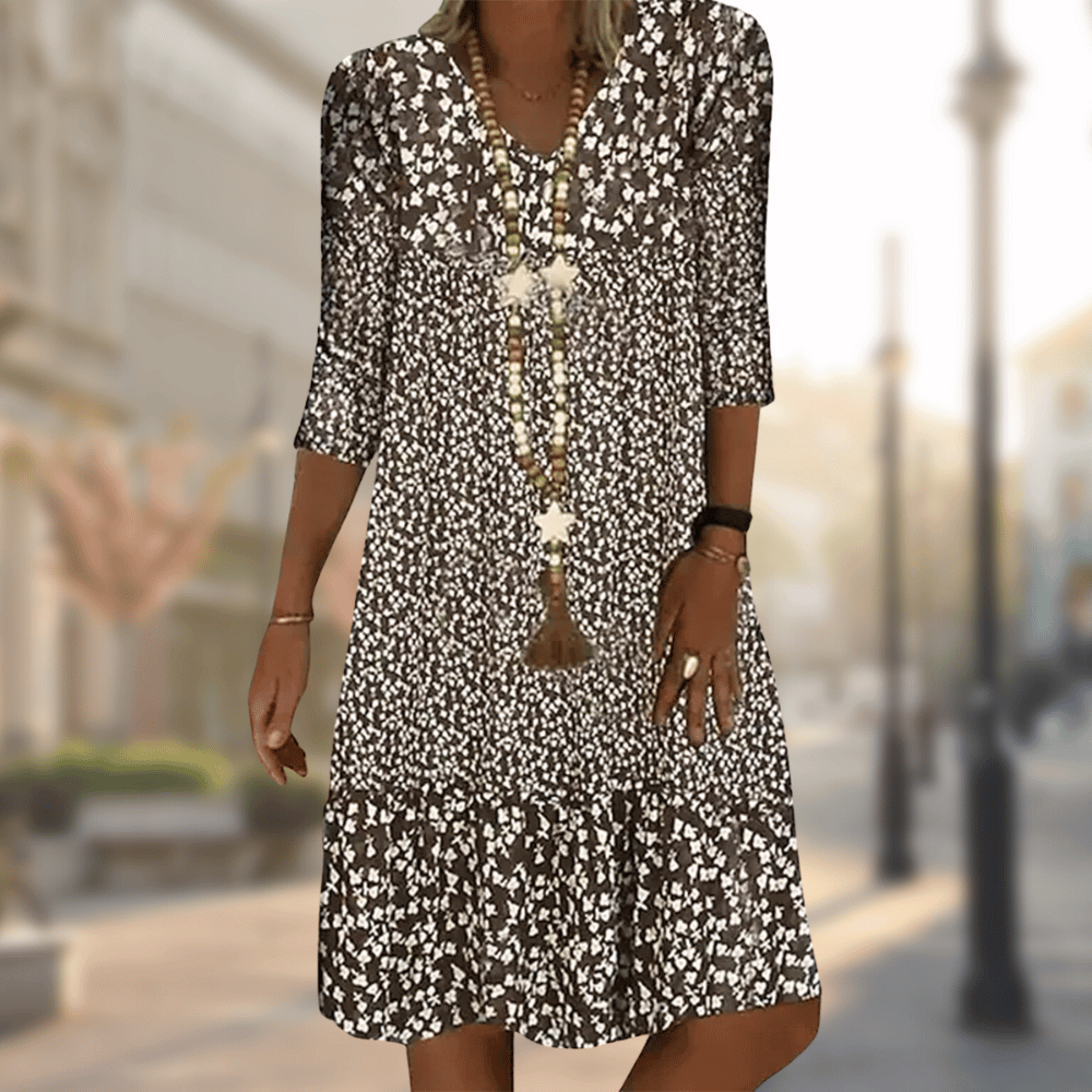 Odile | Women's Ditsy Summer Midi Dress