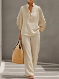 Roberta | Shirt & Pants Two-Piece Set