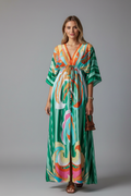 Lily | Women's Kaftan Cocktail Maxi Dress