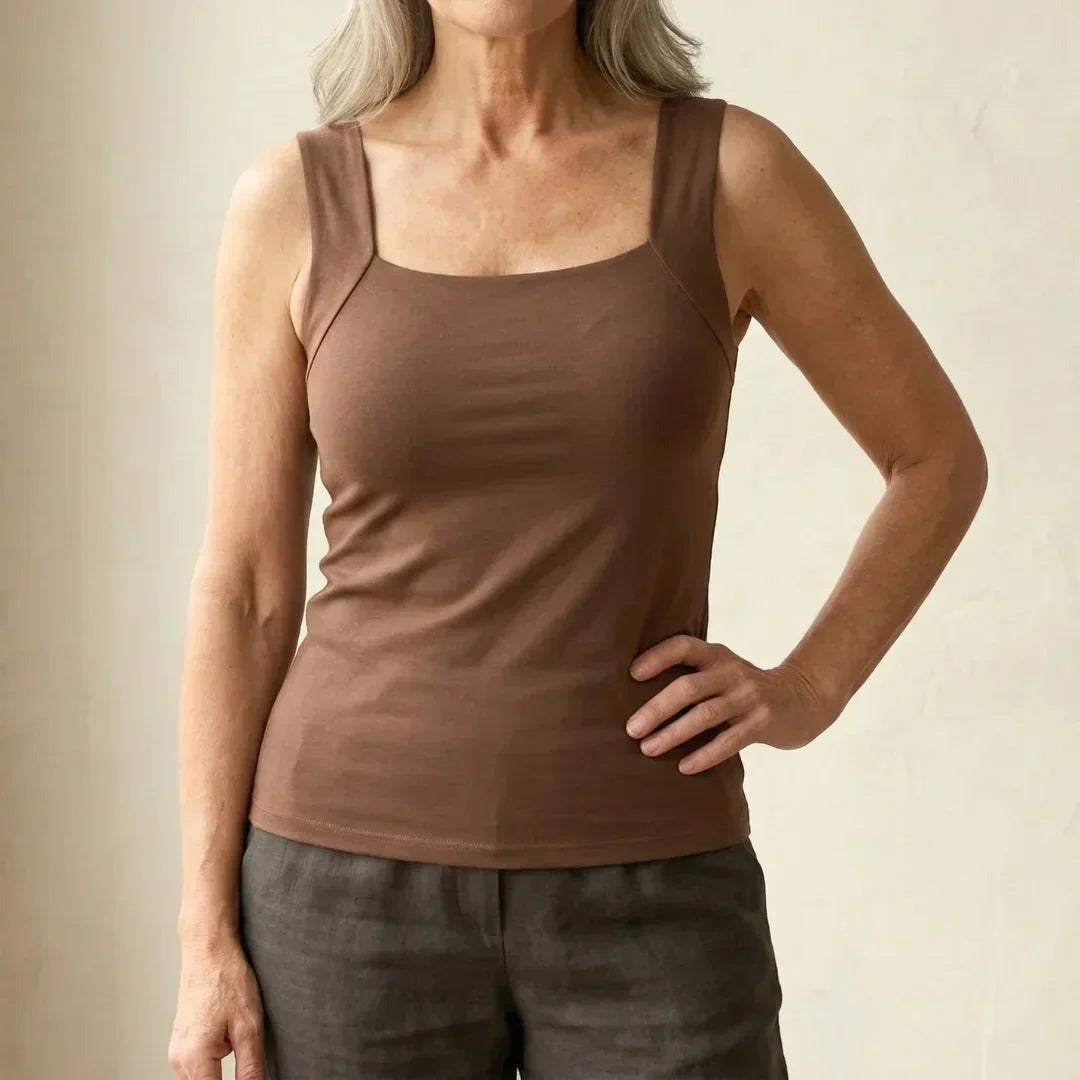 Lili | Square Neck Tank Top