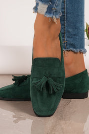 Elsie | Women's Suede Tassel Loafers