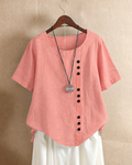 Ivy | Blouse en lin boutonnée pour femme