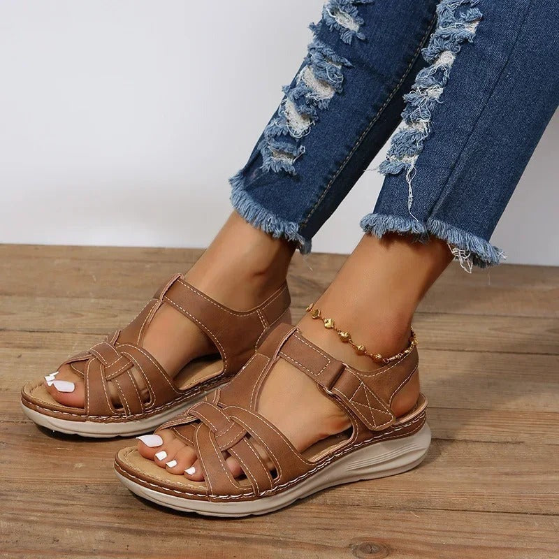 Emilia | Women's Comfort Wedge Sandals