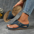 Kelly | Wedge Thong Sandals