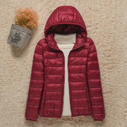 Wilhelmina | Women's Lightweight Hooded Puffer Jacket