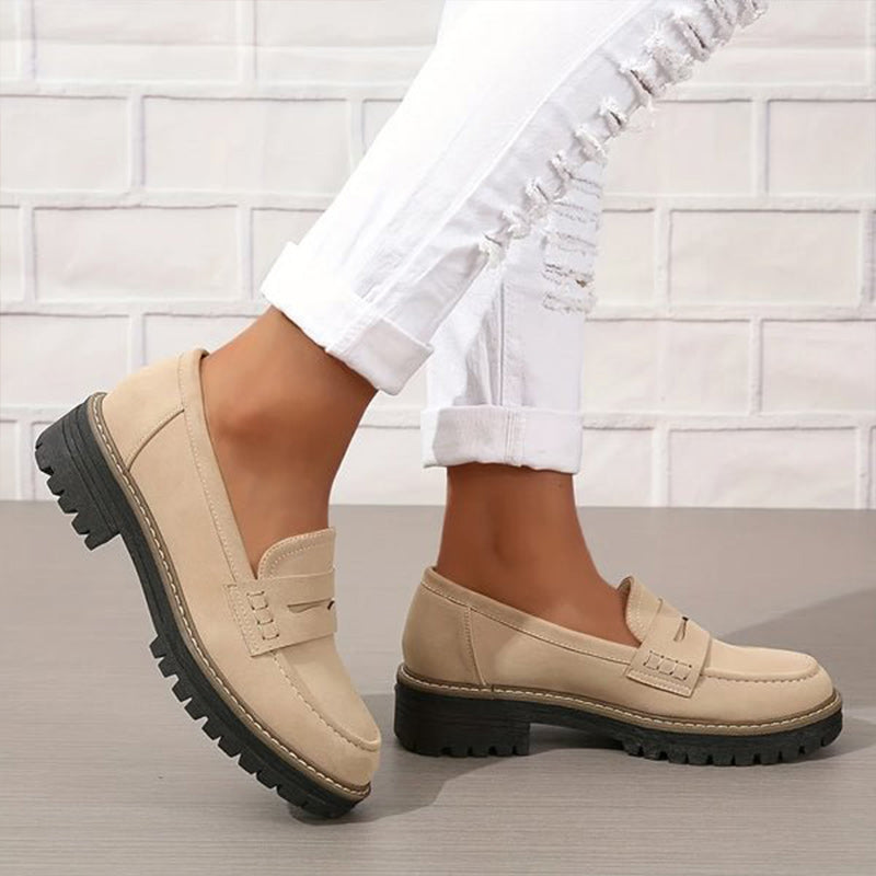 Lena | Women's Suede Loafers