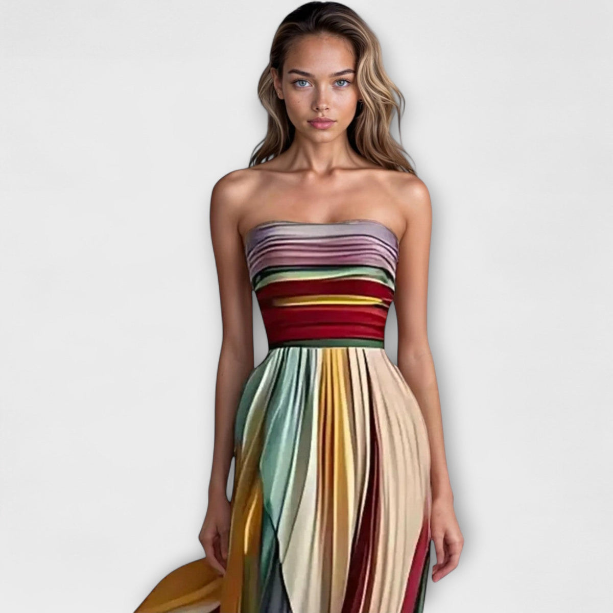 Anita | Women's Strapless Formal Maxi Dress