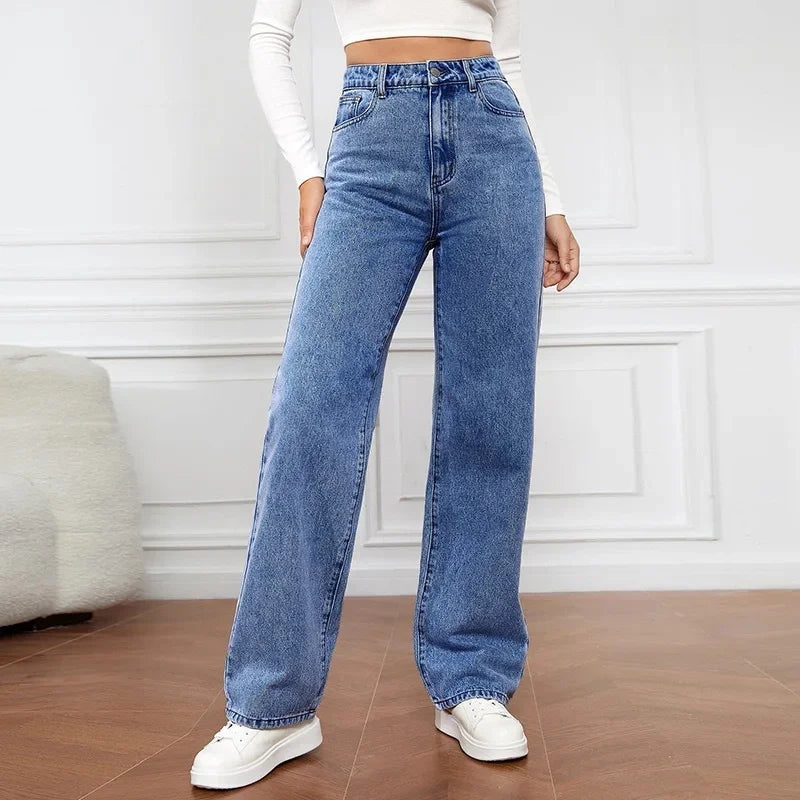 Jade | High-Waist Wide-Leg Jeans